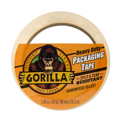 gorilla heavy duty packaging tape 36.5m front view