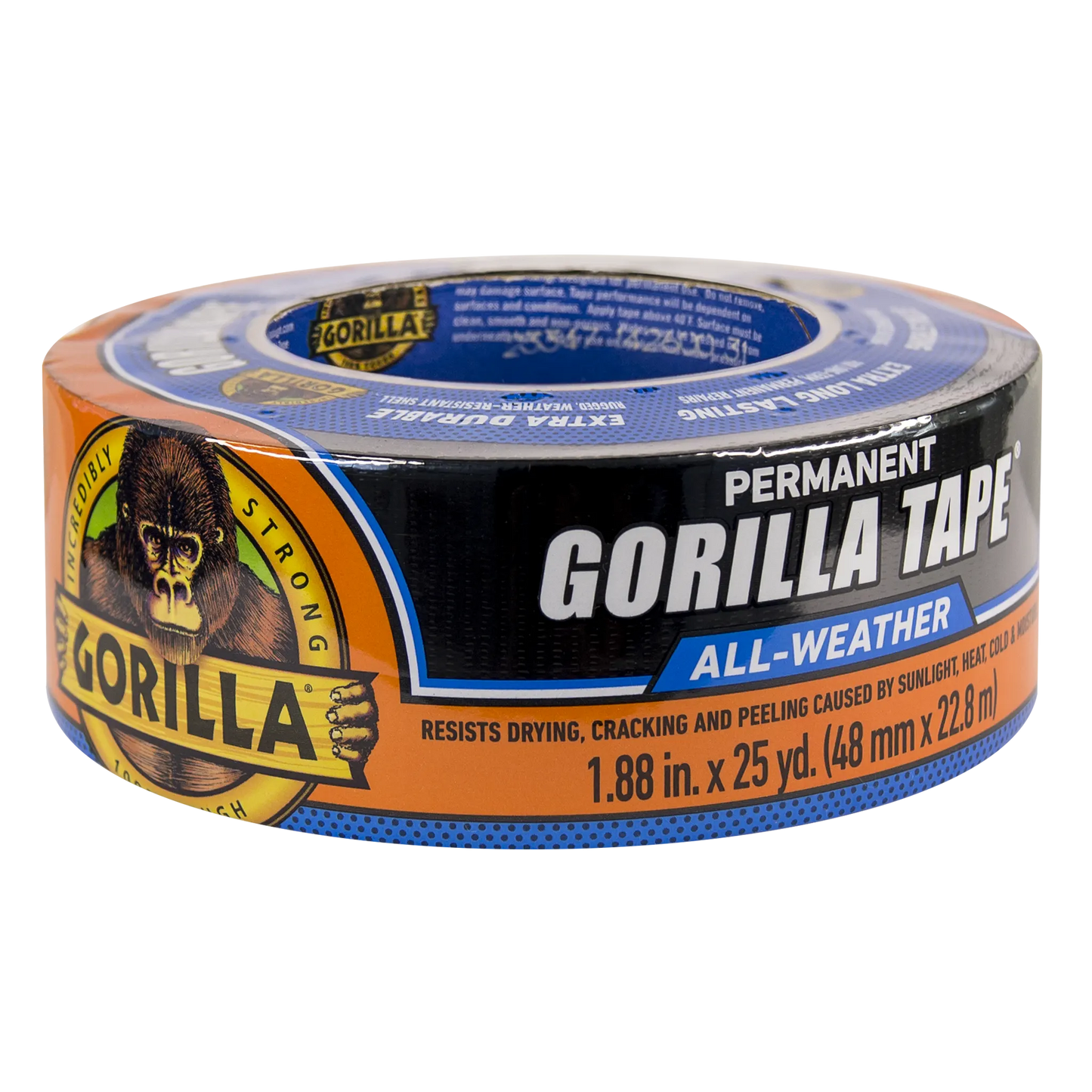 gorilla tape all-weather 22.8m flat view