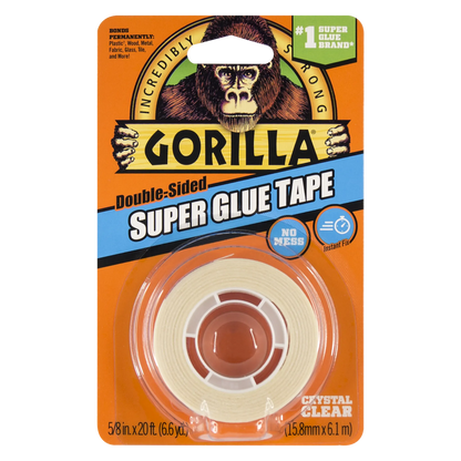 gorilla double sided super glue tape front view