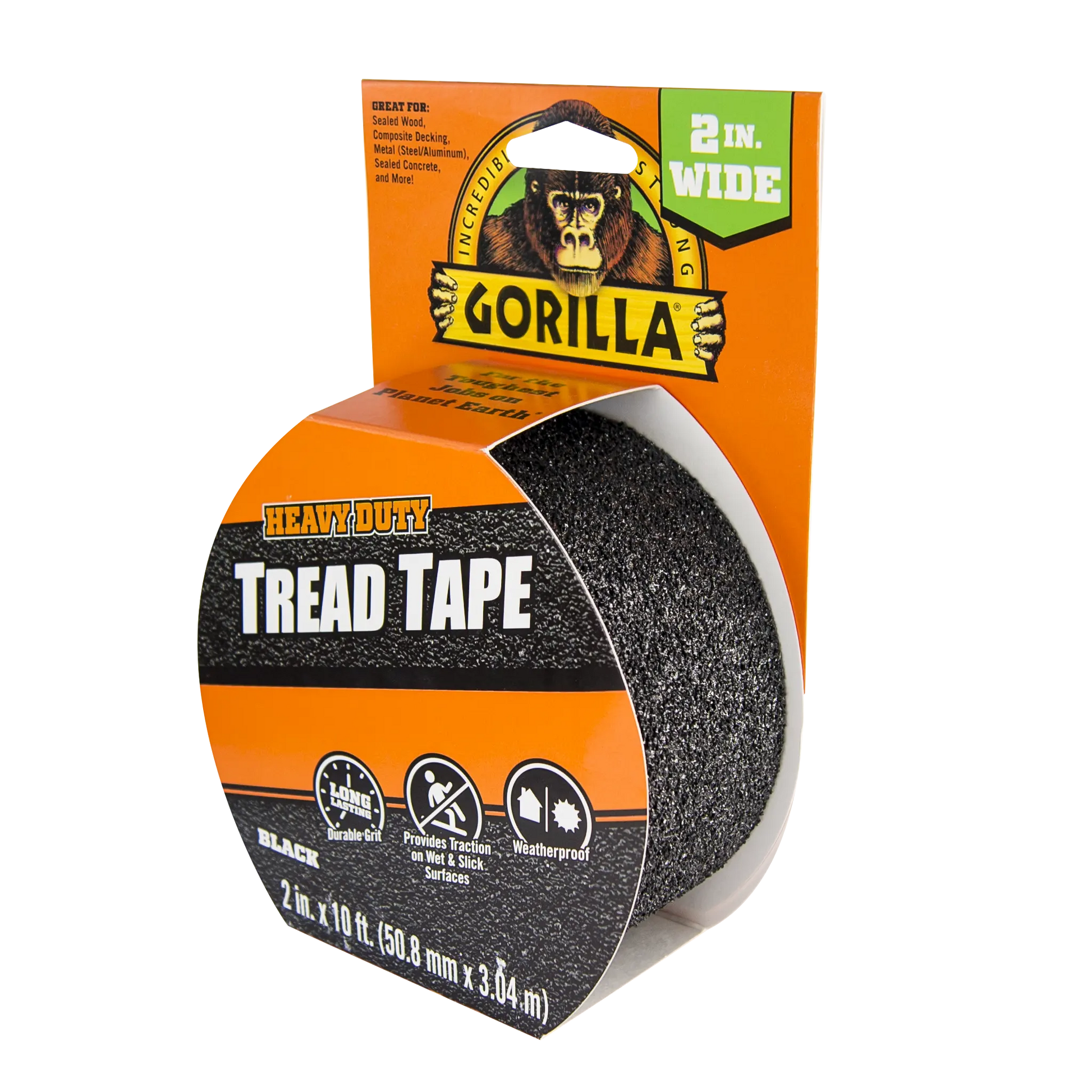 gorilla heavy duty tread tape side view