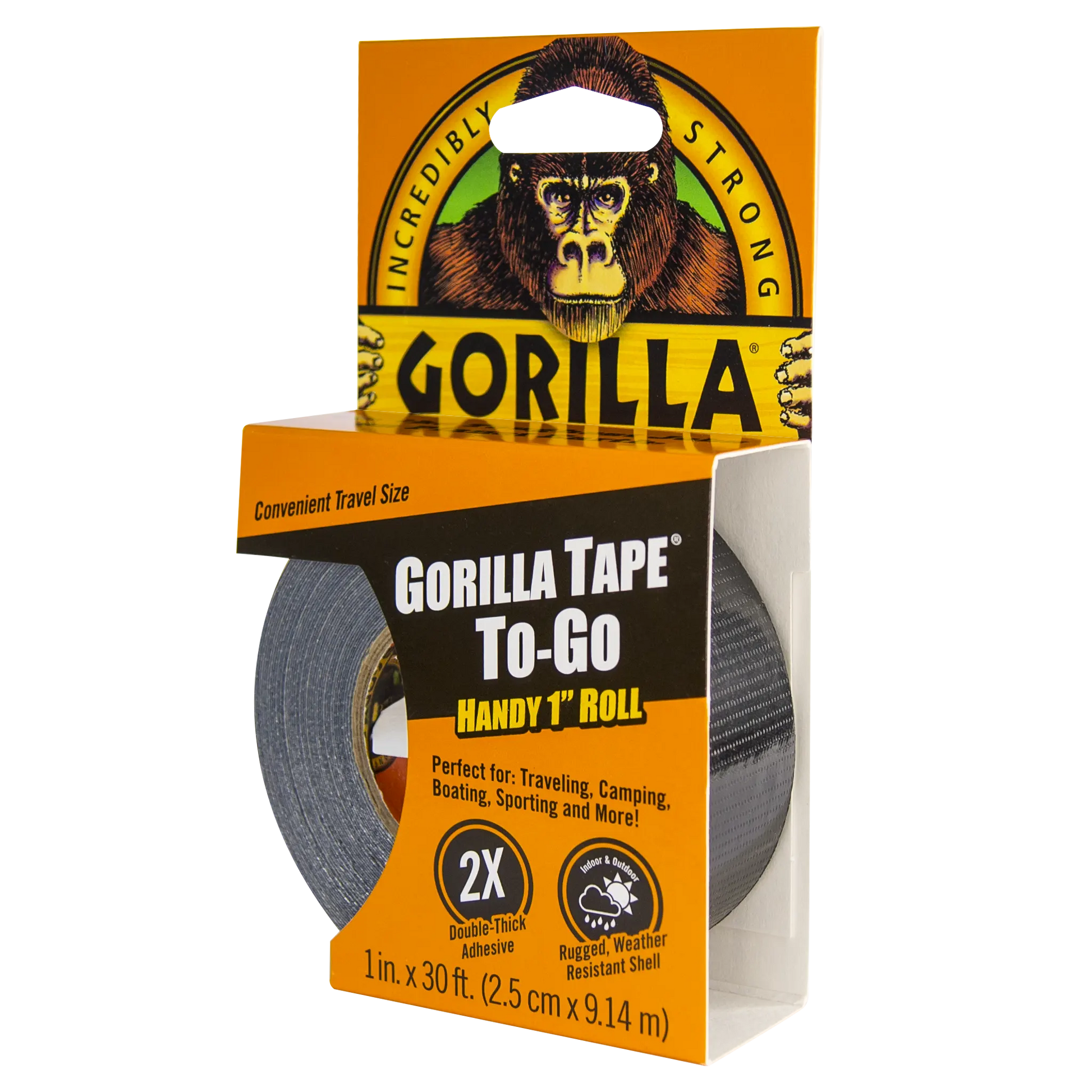 gorilla to go tape side view