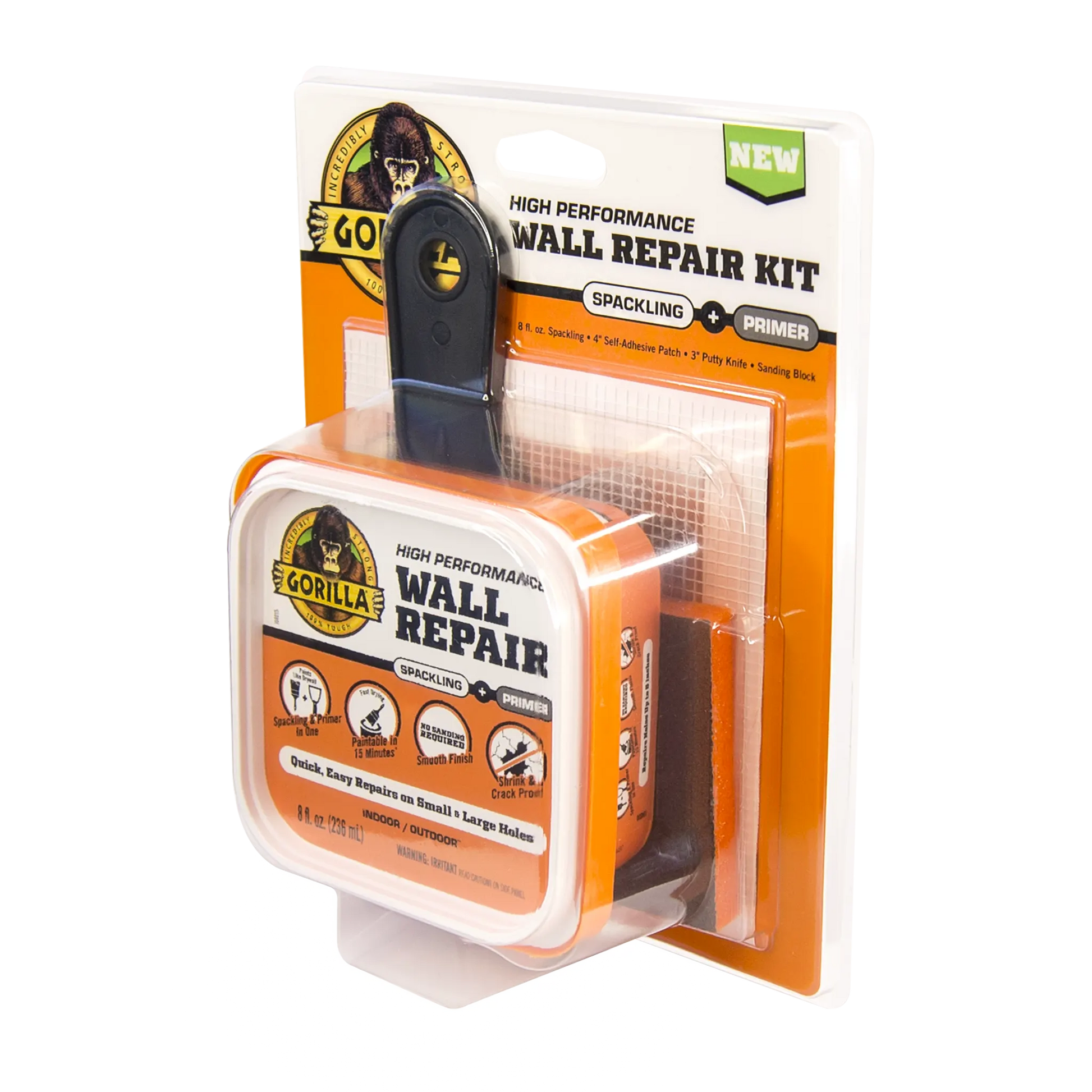 gorilla wall repair kit side view