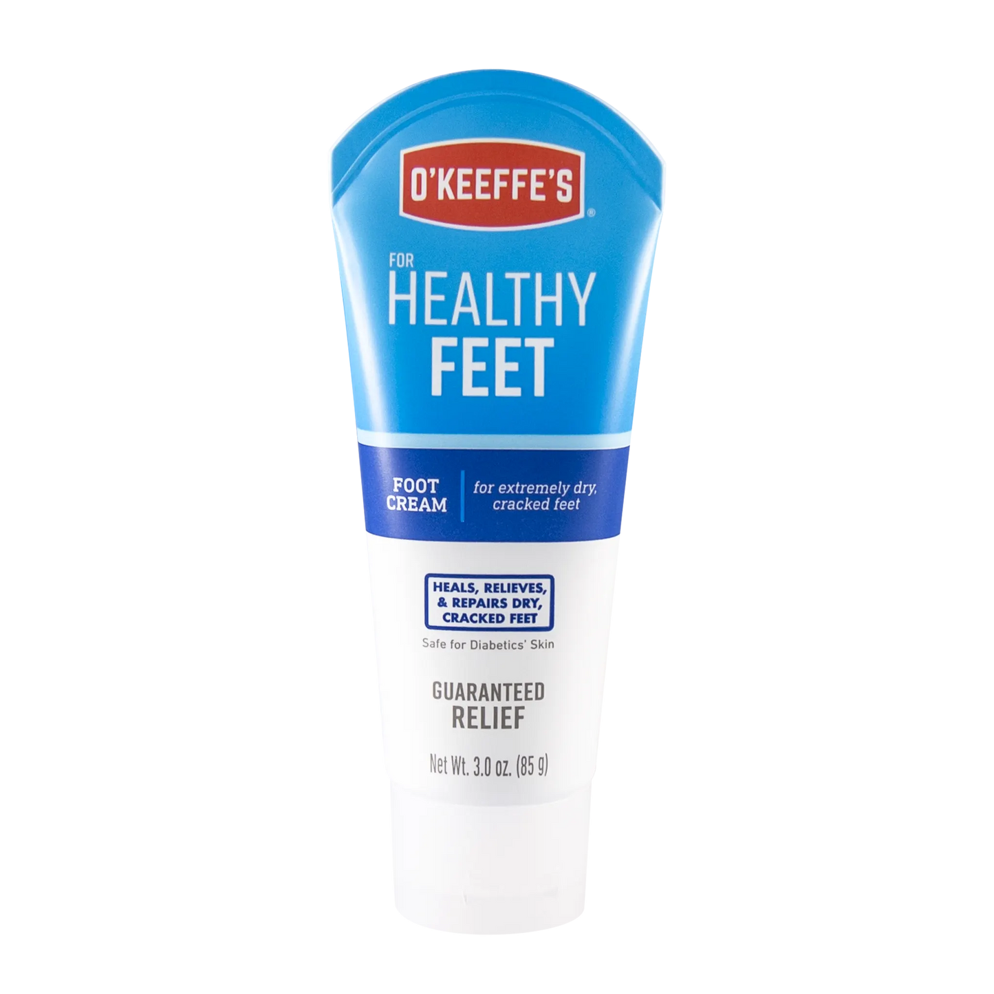 o'keeffe's healthy feet tube 85g front view