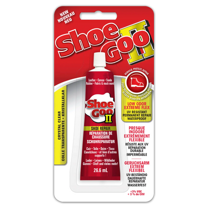 shoe goo II 26.6ml glue tube front view