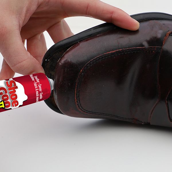 shoegoo II glue used to glue a shoe