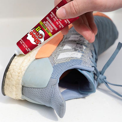 shoe goo II used to glue a tennis shoe